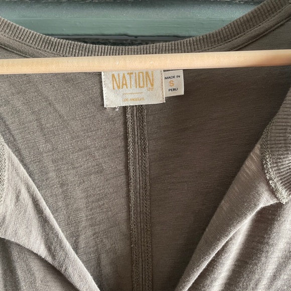 Nation LTD T-shirt dress mini size small - Picture 2 of 2